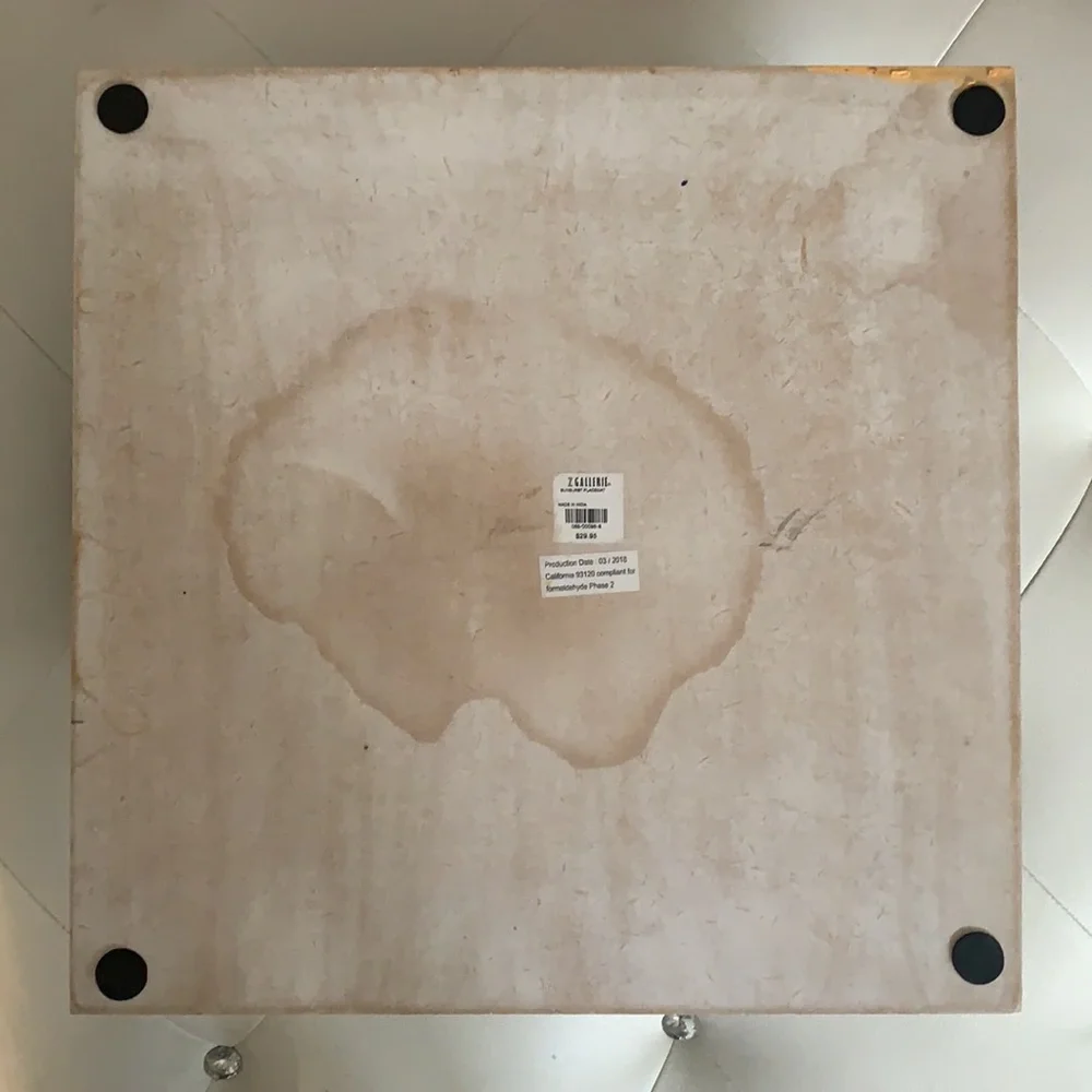NWT Z Gallerie Sunburst Design Set of 4 Modern Design Placemats
